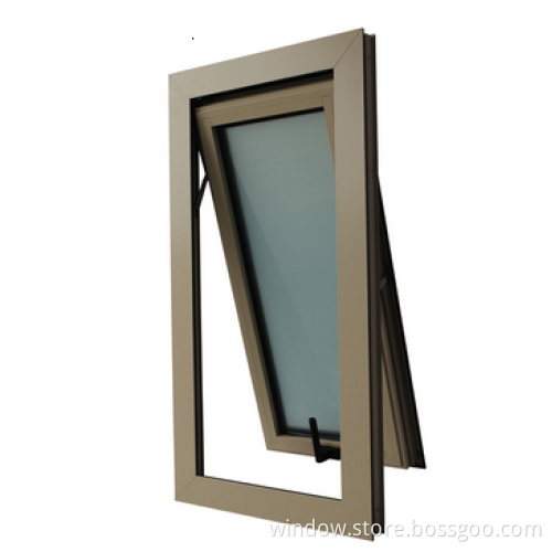 Aluminium double glazed awning window